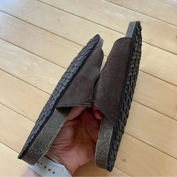 Stride Rite Leo Suede Leather Slide Sandals Adjustable Straps Kids Size 2 - Picture 5 of 9